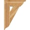 Ekena Millwork Traditional Traditional Rough Sawn Bracket w/ Offset Brace, Western Red Cedar, 8"W x 22"D x 30"H BKT0806X22X30TRA01RWR - alternate 4